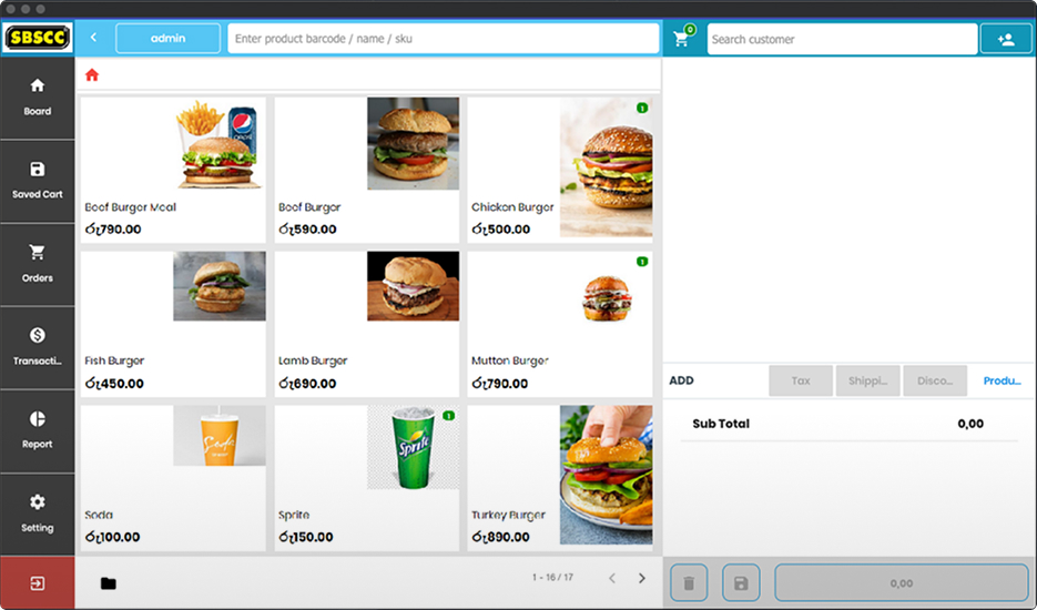 POS Dashboard